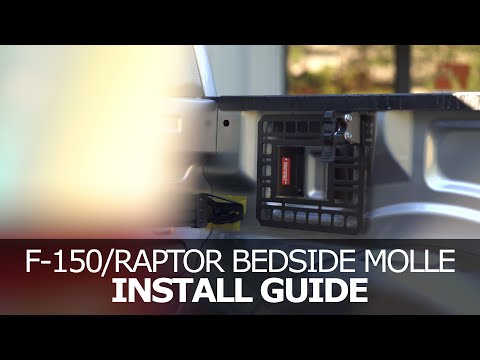 F-150/Raptor Bedside MOLLE Panel Install Guide