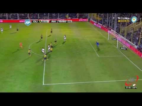 GOLAZO DE CARBONERO - OLIMPO 1 RIVER 1 - FECHA 14 (27 04 2014)