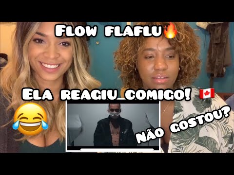 Minha amiga Gringa reage ! Kant - Flow Flaflu (Offical Vídeo)
