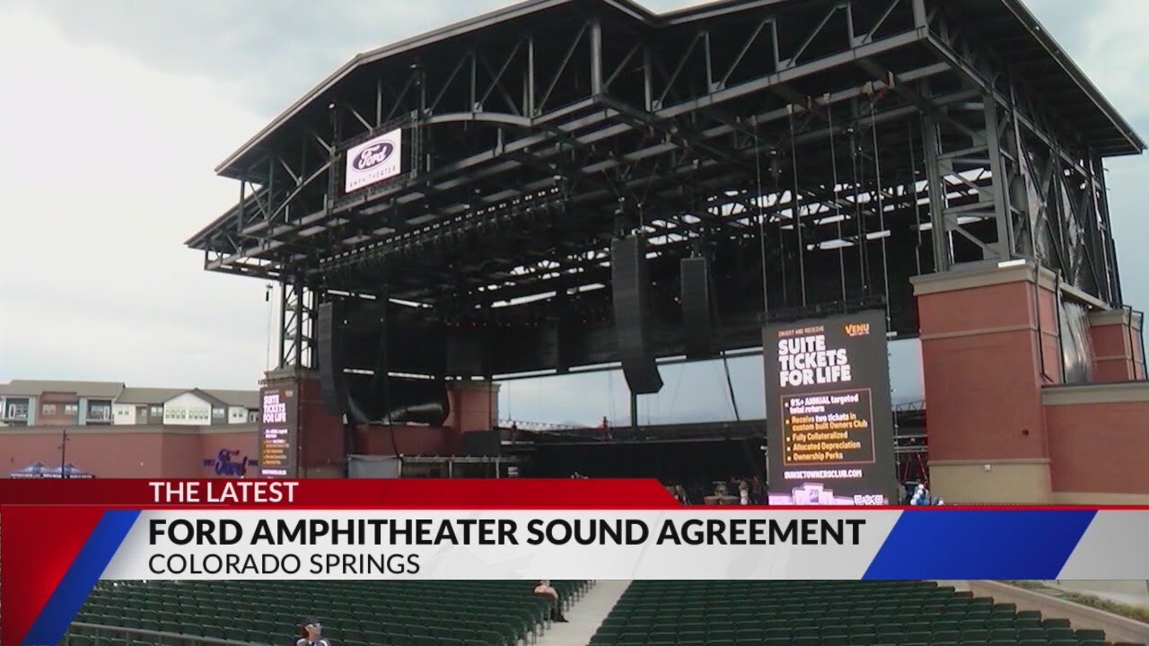City and Ford Amphitheater sign mitigation agreement