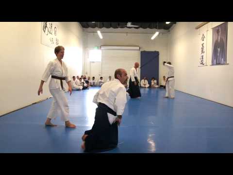 Linda Eskin - Aikido 1st Kyu Exam - Aikido of San Diego
