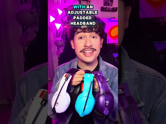 Vídeo relacionado con Turtle Beach Airlite Fit Auriculares con Cable para Juegos en Blanco y Negro con Licencia Oficial para Todos los Nintendo Switch