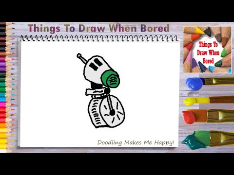 How To Draw A D-0 Droid From Star Wars ( Things To Draw When Bored - A D-0 Droid From Star Wars )