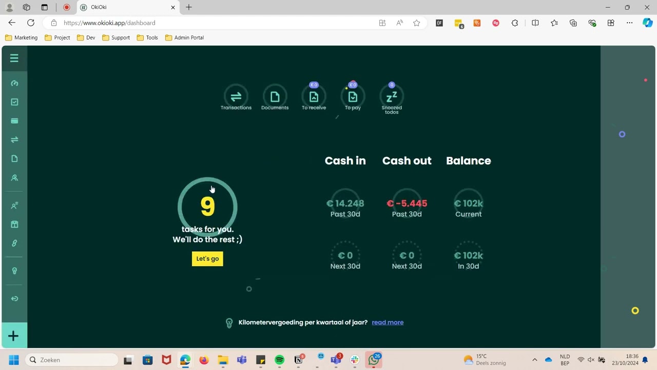 How do I add the OkiOki application for PC or Windows?