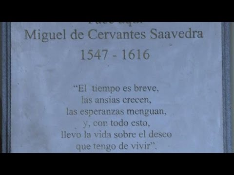 Cervantes' remains officially laid to rest in Madrid