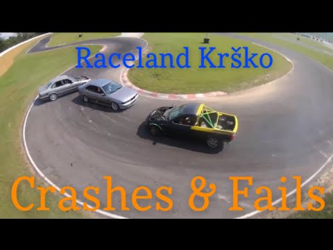 Raceland Krško (Slovenia) Crashes, Spins & Crashes Compilation 2008 - 2020 (Cars, Bikes, Gokarts)