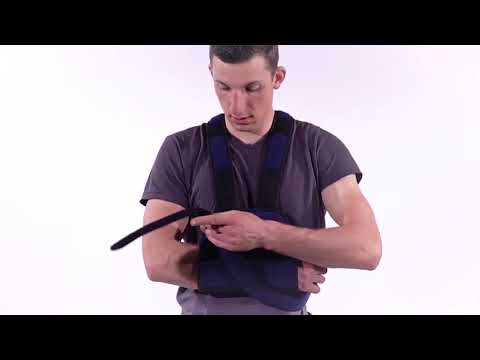 Поддерживающая повязка с бинтовой Y-образной шиной для плеча  BREIZH ORTHO®