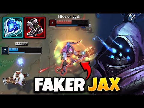 T1 Faker Jax vs Tristana [ MID ] Korea Challenger Patch 14.4 ✅