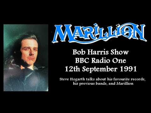 Marillion - BBC Radio One 1991 - Steve Hogarth Interview (Bob Harris)