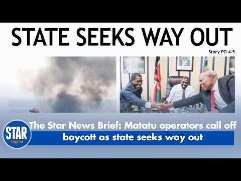 Matatu operators call off boycott as state seeks way out