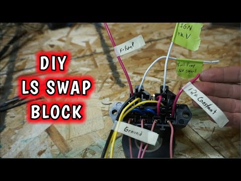 HOW TO MAKE FUSE RELAY BLOCK FOR STANDALONE LS HARNESS!!!