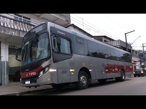 A Bordo do novo CAIO APACHE VIP IV da #transwolf na LINHA 7011/10 Jd. dos Reis / Jardim Ângela