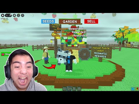 My Luckiest SUMMER HARVEST UPDATE Day Ever In Grow a Garden..!