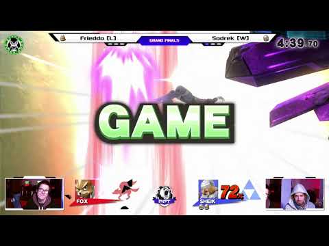 PPM3 - Sodrek (Sheik) Vs. Frieddo (Fox) - Grand Finals - Smash 4 Singles