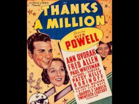 Thanks A Million - 1935 - Full Movie