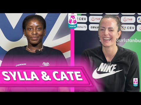 MYRIAM SYLLA & CATERINA BOSETTI | Double Interview | Women's Volleyball League 2024/25