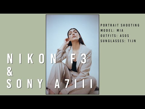 Portrait Shooting on film & digital [Nikon F3 + Sony A7III]