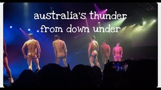 Thunder from Down Under Las Vegas/ Australian
