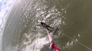 preview picture of video 'Session kite à la Tranche sur Mer'