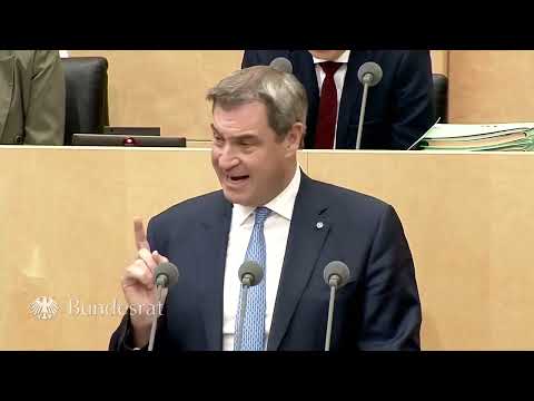 Rede von Ministerpräsident Dr. Markus Söder im Bundesrat am 12. Mai 2023 - Bayern