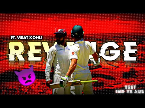 INDIA VS AUSTRALIA REVENGE TEST MATCH ! |BORDER-GAVASKAR TROPHY |⚡👿😱#shorts #cricket #viratkohli