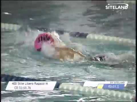 Serie 3 dei 400 Stile Libero Ragazzi Maschi - 15 Memorial Chiara Giavi