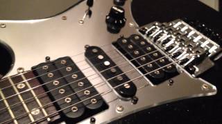 Video thumbnail for Ibanez JEM7DBK by MaRtYnMcfly