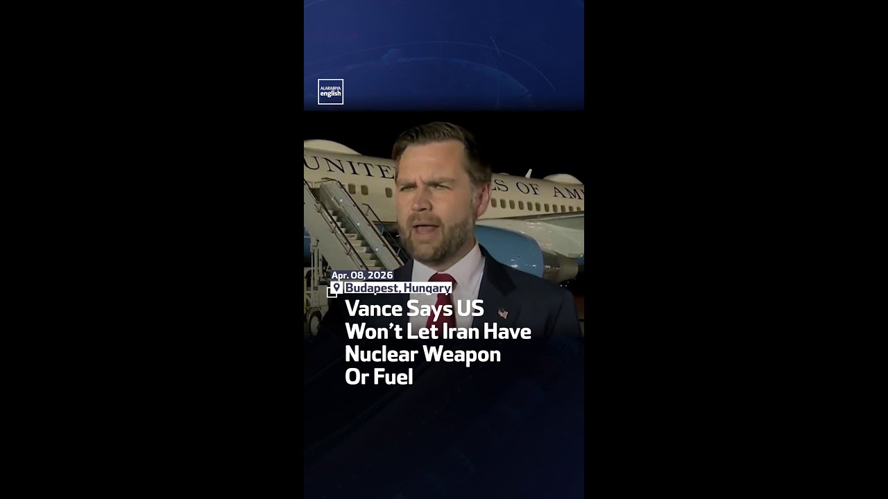 Video | Vance Says US Won’t Let Iran Have Nuclear Weapon Or Fuel