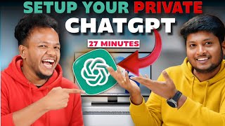 🔥 Build Your Own ChatGPT (JARVIS) on Your PC Offline AI Assistant + Remote Access | No Coding 🤯