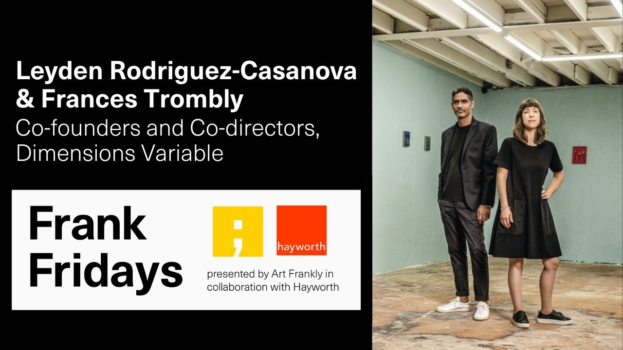 Frank Fridays: Dimensions Variable