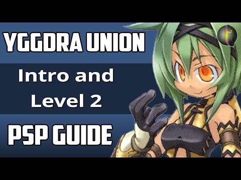 Yggdra Union Guide (PSP) - Intro and Level 2 - Jaws of the Wolf