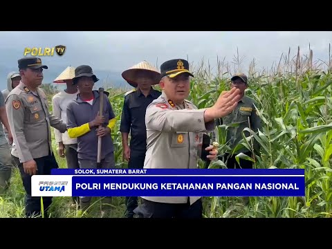 POLDA SUMATERA BARAT TINJAU GERAKAN PANGAN MURAH DI WILAYAH HUKUM POLRES SOLOK