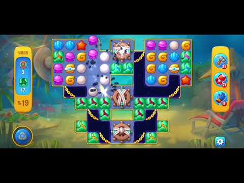 Fishdom 9885 Hard Level - NO 💣🧨💥