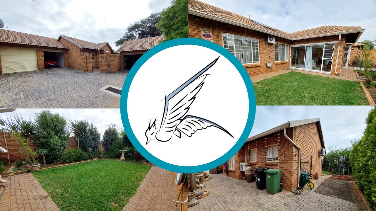 NEAT TOWNHOUSE WITH MODERN FINISHES IN SECURE COMPLEX!