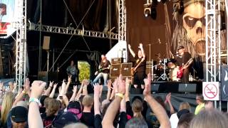 SACRED REICH - Death Squad - Jalometalli, Oulu, Finland 8.8.2014