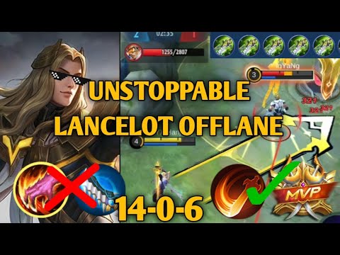 OFFLANE LANCELOT NEW META? | COUNTER OFFLANE MARKSMAN LANCELOT | TOP GLOBAL
