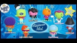 McDonalds Happy Meal American Idol Toys 2008 (GoAnimate Version)