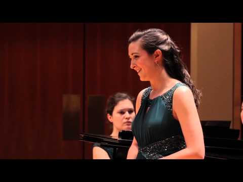 Les Papillons (Chausson) - Rebecca Vanover, soprano - March 2014
