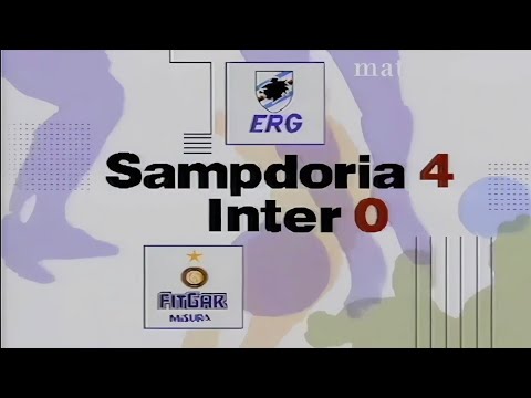 Sampdoria-Inter 4:0, 1991/92 - Domenica Sportiva (doppietta di Attilio Lombardo)