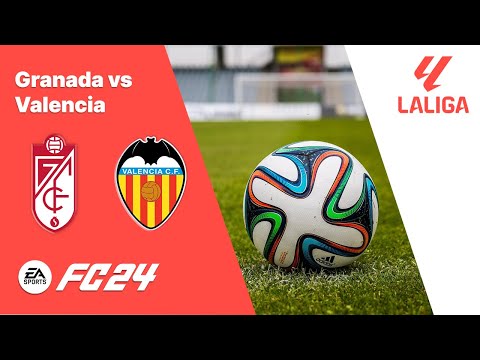 Granada vs Valencia, La Liga 2024 Gameplay | FC24