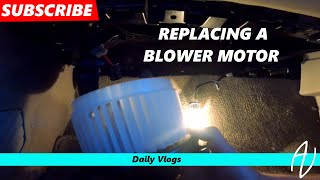 HOW TO replace a Blower Motor in a Cadillac SRX (2010 to 2016) - Daily Vlog