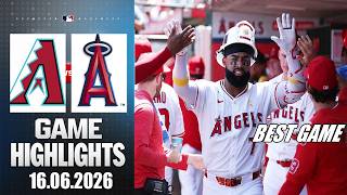 Angels Vs. Diamondbacks | FULL GAME Highlights | 16.06.2026 | MLB Season 2026