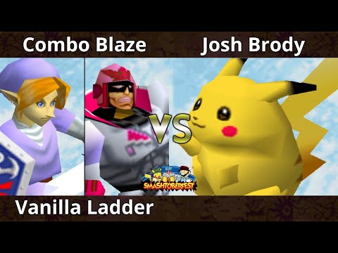 Smashtoberfest 2022 - Combo Blaze (Falcon) Vs. Josh Brody (Pikachu) SSB64 Smash Tournament