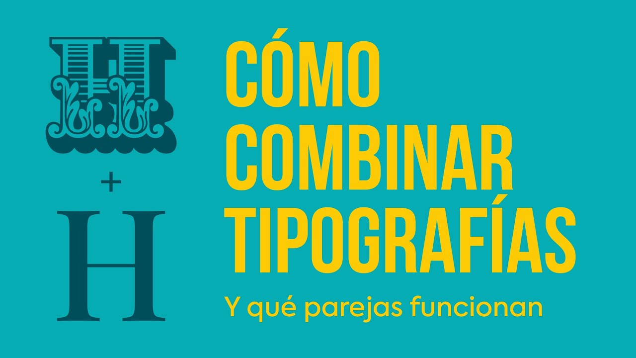7 Consejos para COMBINAR TIPOGRAFÍAS en diseño gráfico + FlexiSpot EC5