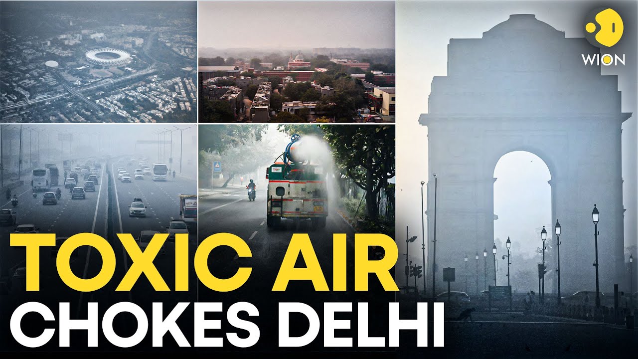 Delhi Pollution Worsens: Delhi's Air Turns Poisonous As AQI 