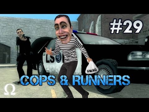 CRAZY JUKES, JAIL ESCAPES! :D | #29 - Cops & Runners (GMOD) (60fps)