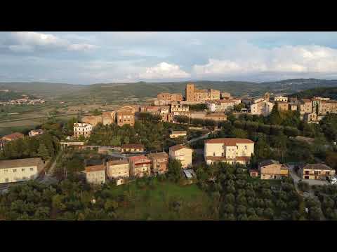 Fabro, Italy from the air.