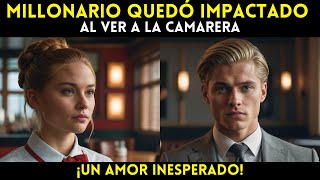 ❤️️MILLONARIO QUEDÓ IMPACTADO AL VER A LA CAMARERA. UN AMOR INESPERADO...