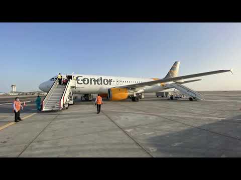 Ankunft in Hurghada • Condor DE 30 [D-AICA] A320 | Ägypten | Urlaub - Trip Report