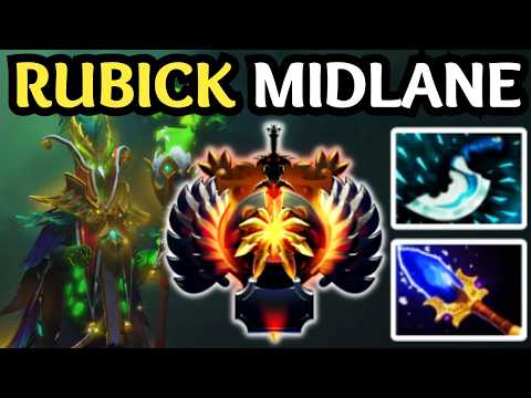 🔥 HOW TO PLAY RUBICK MID | STEAL SPELLS, CONTROL LANE & TEAMFIGHTS | DOTA 2 🔥